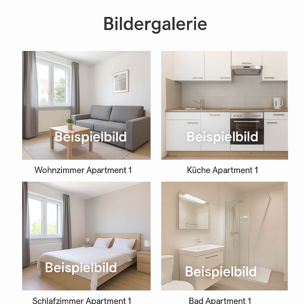 Außenansicht Apartment Fürstenau